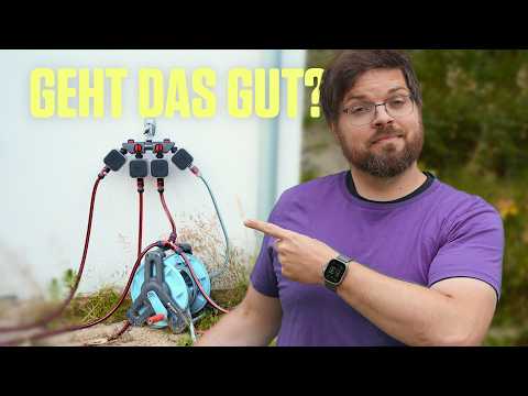 Gartenbewässerung aus dem Baumarkt für den Urlaub