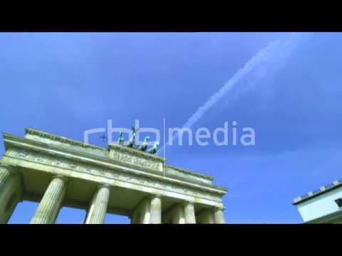 Flight over Fan Mile Berlin Football World Cup, 2014