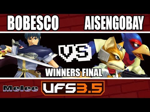 UFSmash 3.5 - Melee - BOX|Bobesco (Marth) VS Aisengobay (Fox, Falco) - Winners Final
