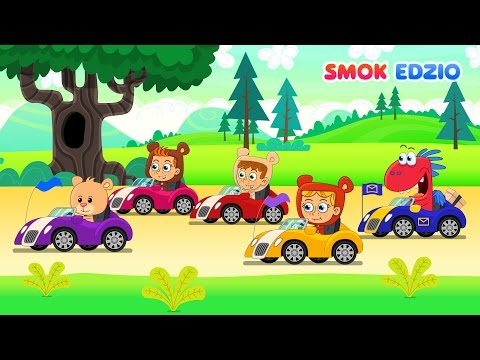 Jadą, jadą misie ❤️ Piosenki dla dzieci Smoka Edzia - ZESTAW piosenek