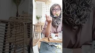Download lagu Video mentahan halu buat prank mantan/Story Wa ||makan siang di restoran sama cewek hijab cantik|| mp3