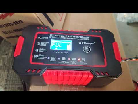 Carregador de Bateria Inteligente Dessulfatadores - Modo Repair Full 100% Acionada