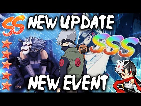 NEW UPDATE + NEW EVENT IN CHAOS AND PEACE!! NEW KAKASHI EVENT SSS RANK FREE!!!!