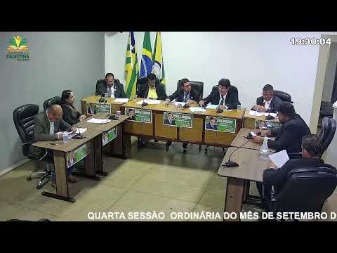 QUARTA SESSÃO ORDINÁRIA DO MÊS DE SETEMBRO DE 2026