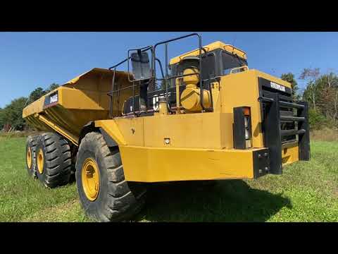 1998 CAT D400E Walk around