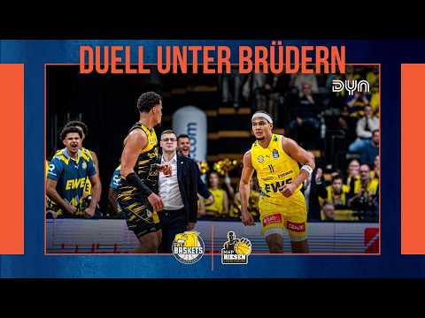 Highlights: EWE Baskets Oldenburg - MHP RIESEN Ludwigsburg | easyCredit BBL | Dyn Basketball