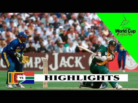South Africa vs Sri Lanka 9th Match Highlights Northampton, ICC World Cup 1999