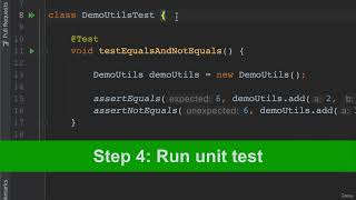 5  JUnit Assertions   Equals,NotEquals and Null,NotNull   Overview