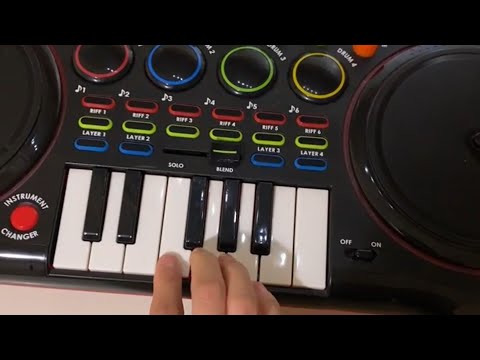 Bontempi DJ mixer 18 1000 with microphone   64 Mp3  Song Part5/5 Credit to @justinhfriends1013