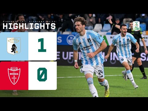 Virtus Entella-Monza 1-0 | Gol dal dischetto e colpaccio interno per i liguri | HIGHLIGHTS Serie BKT