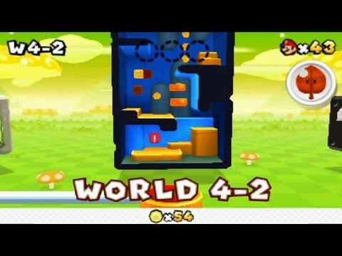 Super Mario 3D Land - World 4-2 - Vertical Levels