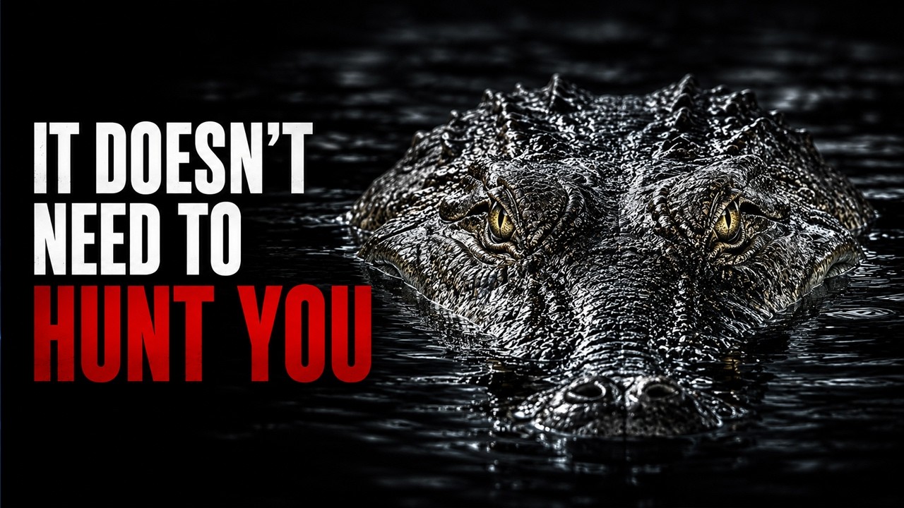 The Saltwater Crocodile Doesn’t Need to Hunt You
