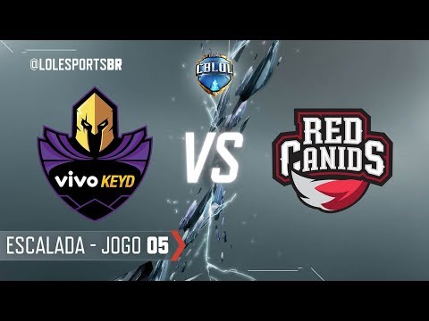 CBLoL 2018: Vivo Keyd x Red Canids (Jogo 5) | Escalada - Fase 3 - 1ª Etapa
