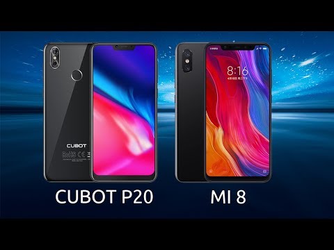 CUBOT P20 VS MI 8 Performance  compared  video