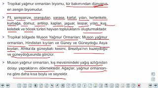 Eğitim Vadisi 11.Sınıf Coğrafya 1.Föy Biyoçeşitlilik 1 Konu Anlatım Videoları