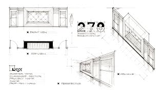 251009, Drafting of 278 Partition-4, Ink & Detail (Full)