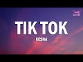 Kesha - TiK ToK (Lyrics)