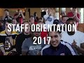 Staff Orientation 2017