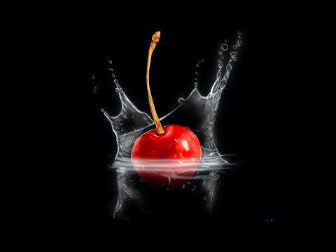 Drawing a Cherry In Procreate #shorts