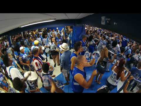 Portela 2019 - Ensaio show na quadra - Show da bateria