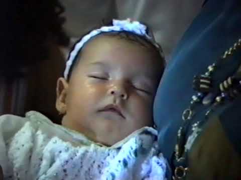 Batizado da Kassia 1994 Ubá Igreja do Rosário