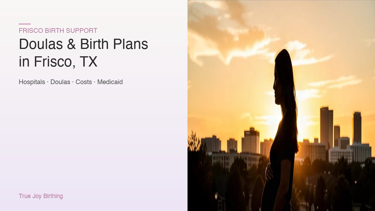 Frisco TX Doula & Birth Plan Guide — press play to watch