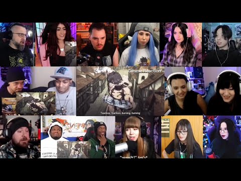 Attack on Titan Season 4 Part 2 Opening Reaction Mashup