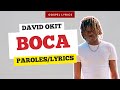 David Okit Boca Paroles