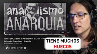 Reaccionando a explicación de la anarquía.