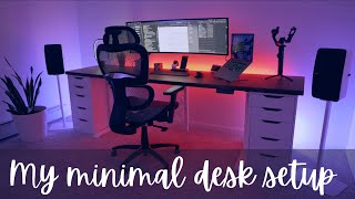My minimal desk setup 2022