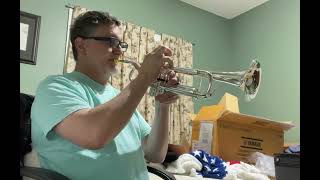Video thumbnail for Testing a brand new YTR-8335LAII by Rex Richardson - Trumpeter, Educator, Composer
