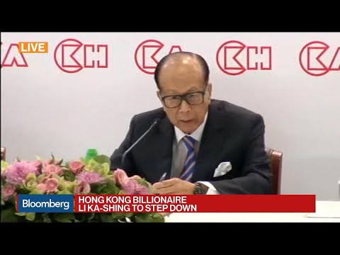 Li Ka-shing Retires, Names Son Successor