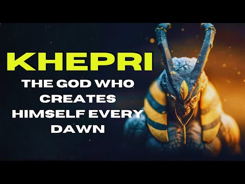 Khepri: The God Who Creates Himself Every Dawn