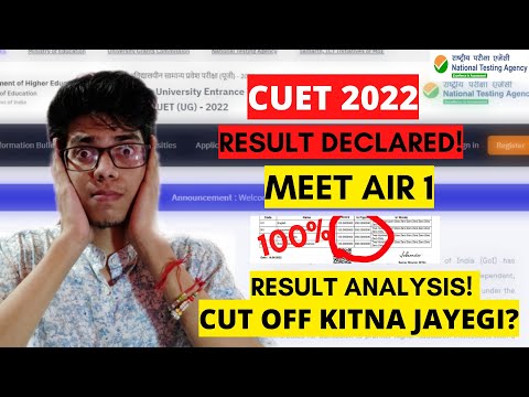 CUET UG Toppers List 2022: 12 Candidates Get 100 percentile in 5 subjects, Check Names and Marks Here  | Education News - Jagran Josh