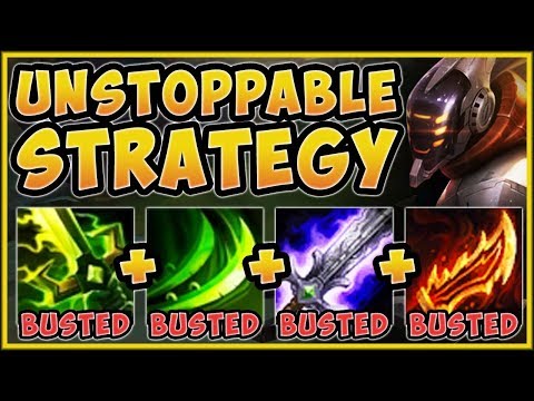 UNSTOPPABLE STRATEGY! SPLIT PUSH GOD YI TOP IS 100% UNFAIR! MASTER YI S9 TOP! - League of Legends