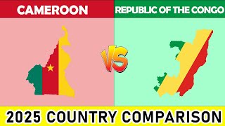 Cameroon vs The Republic of the Congo 2025 Comparison - Economy, Power & Progress. Not Even Close