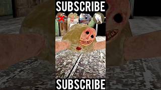 GRANNY REMAKE VS ICE CREAM ROD UNDER BAD JUMP SCARE 😎💢#granny #shortsfeed #shorts #trending