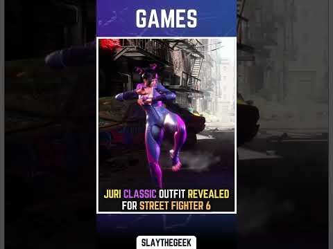 Juri CLASSIC Outfit for SF 6 #streetfighter6 #Juri