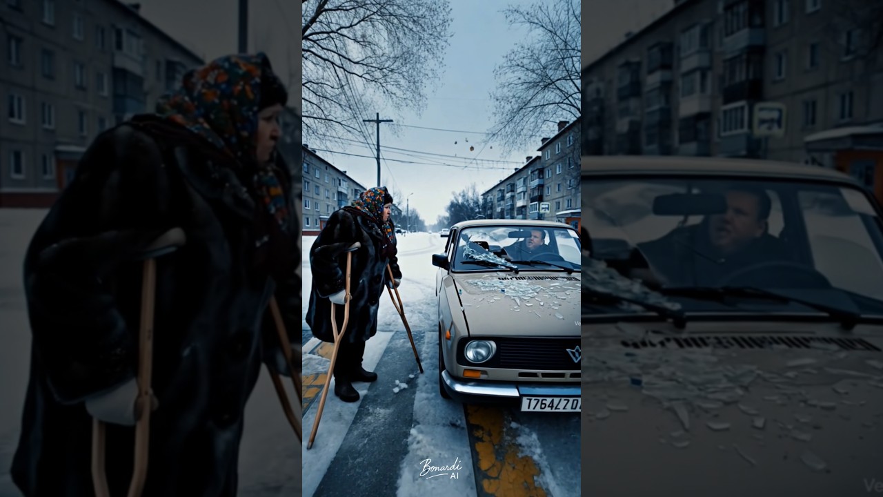 Злая бабка в мире VEO 3