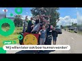 Deze kinderen demonstreren voor boeren