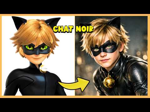 Discover the MIRACULOUS characters in HUMAN form 😱🐞 + Guess their VOICES! 🔊