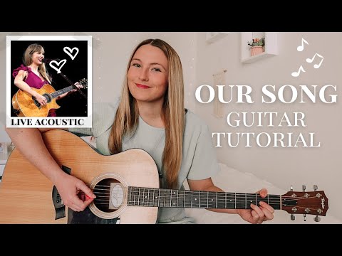 Taylor Swift Our Song Guitar Tutorial (Live at The Eras Tour) // Nena Shelby