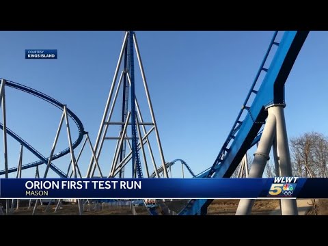 Kings Island's new giga coaster completes first test run