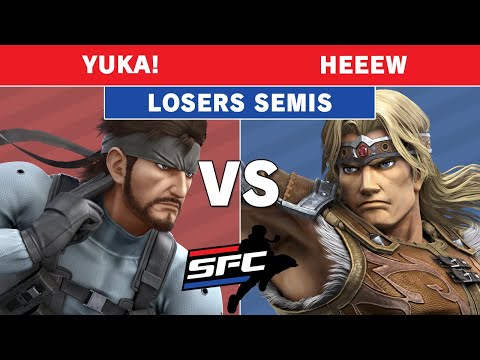Smash Fight Club 209 - LST | Yuka! (Snake) Vs. SE | Heeew (Simon) Losers Semis - Smash Ultimate