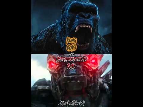 Kong (GXK) vs Mechagodzilla (GVK) |#godzillaxkongthenewempire #godzillavskong
