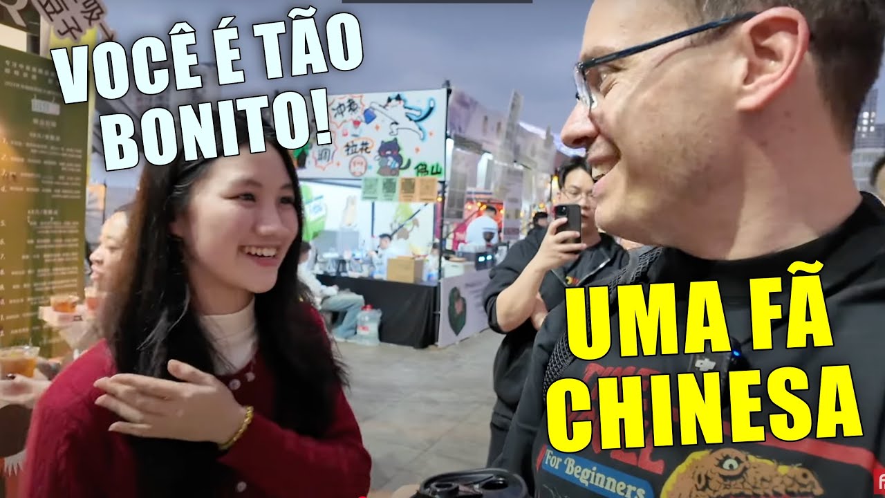 FUI RECONHECIDO POR FÃS NA CHINA!