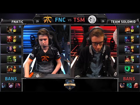 Fnatic vs TSM (Team Solomid) MSI Group Stage | Day 1 Mid Season Invitational 2015 | FNC vs TSM 60FPS