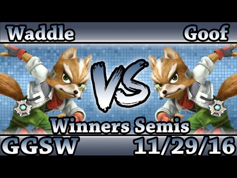 GGSW 9 - Pulse | Waddle (Fox) Vs Goof (Fox) Smash Wii U Winners Semis - Smash 4
