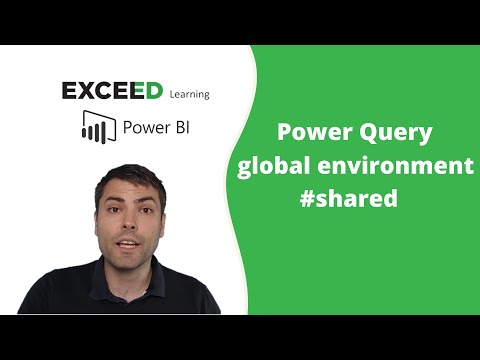 How to access global environment objects in Power Query