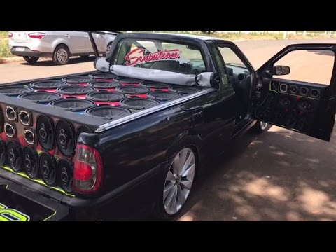 SAVEIRO GCINCO SOUND CAR COM 16 PIONEER = ILOVEBASSBR